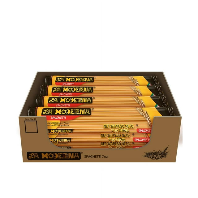 La Moderna Spaghetti Pasta, Noodles, Durum Wheat, Protein, Fiber
