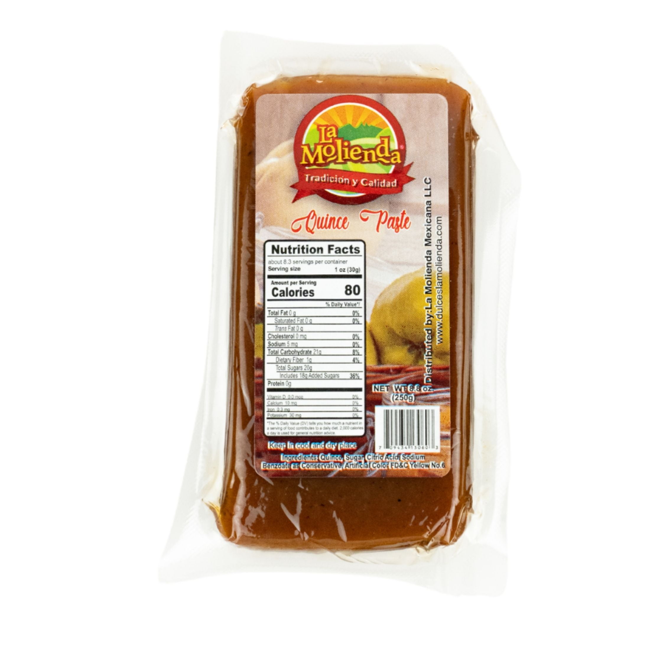 La Molienda Ate Quince Bar, 8.8 Oz.