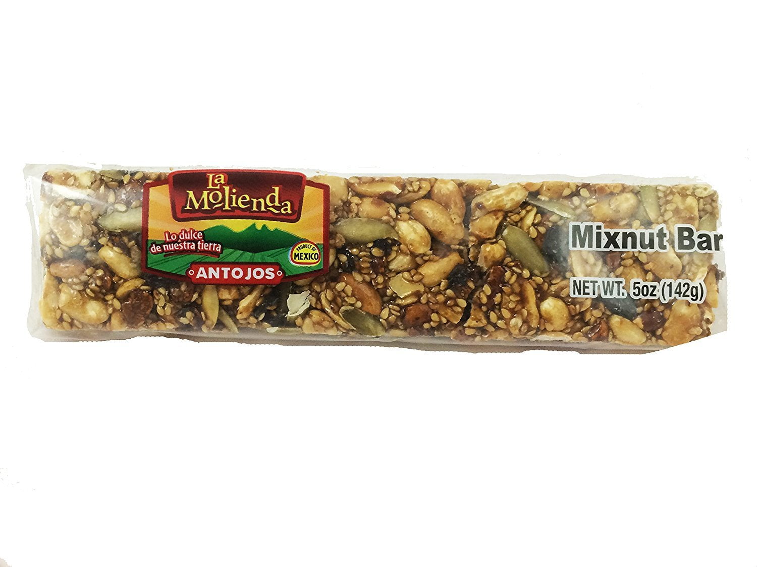 La Molienda Big Mixnut Bar, 5 oz. Bars (Pack of 12)