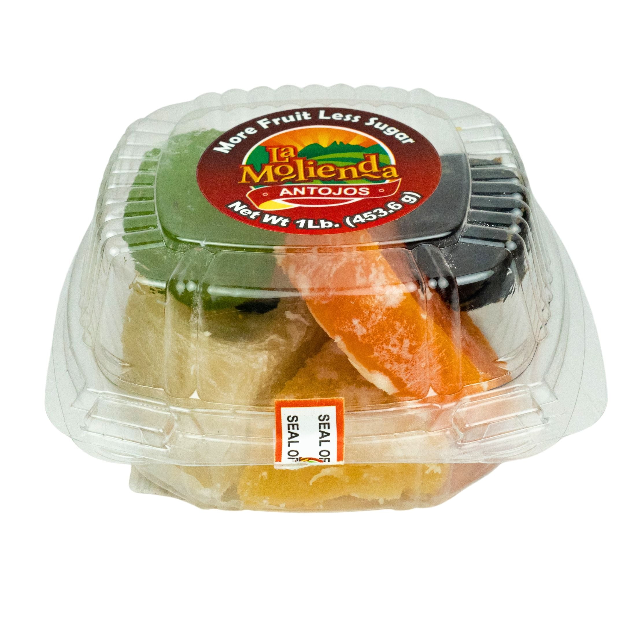 La Molienda Crystallized Fruit Tray, Assorted Mexican Traditional Candy, 16 oz