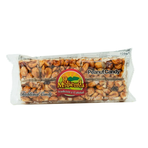 La Molienda Peanut Bar, Mexican Traditional Nut Treat, Energy Boosting, 4.4 oz