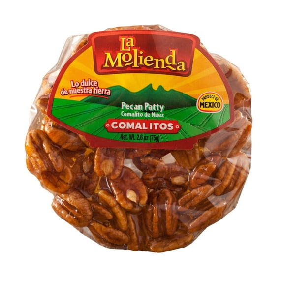 La Molienda Pecan Comalito Patty, Mexican Traditional Candy, 2.8 oz