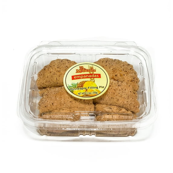 La Molienda Pineapple Filling Sweet Pies, Mexican Empanadas Treat, 12.35 oz