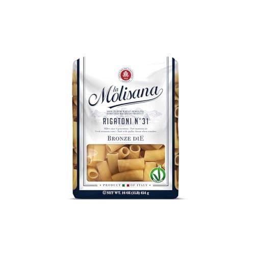 La Molisana - Pasta Rigatoni Bronzo - 16 Oz, Case of 12