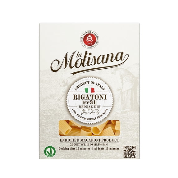 Pasta La Molisana, Rigatoni Bronzo 16 Oz