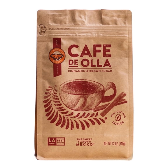 La Monarca Organic Cafe De Olla Ground Coffee 12 oz.