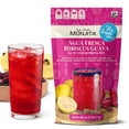 thumbnail image 1 of La Monjita Agua Fresca Hibiscus Guava No Sugar - Mexican Agua de Jamaica Naturally Flavored No Sugar Added Drink Mix with Hibiscus, Guava, and Chia Seeds - 100 Servings (1kg / 35.2oz), 1 of 8