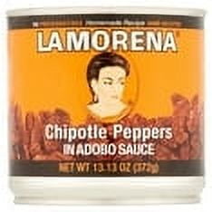 La Morena Chipotle Peppers In Adobo Sauce 13.13 Oz (Pack of 2)