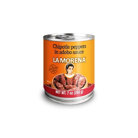 La Morena Chipotle Peppers in Adobo Sauce, 7 oz