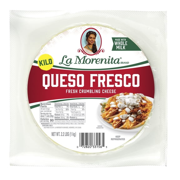 La Morenita Queso Fresco Fresh Crumbling Cheese, 35.2 oz