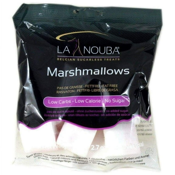 La Nouba Sugar-Free, Fat-Free and Low-Carb Marshmallows Size: 36-Pack