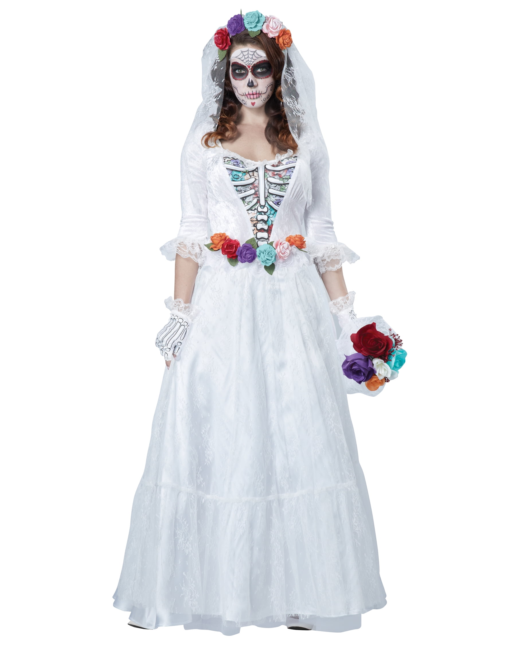 Dead Bride Halloween Costume, Bride Halloween Outfit, White Bride