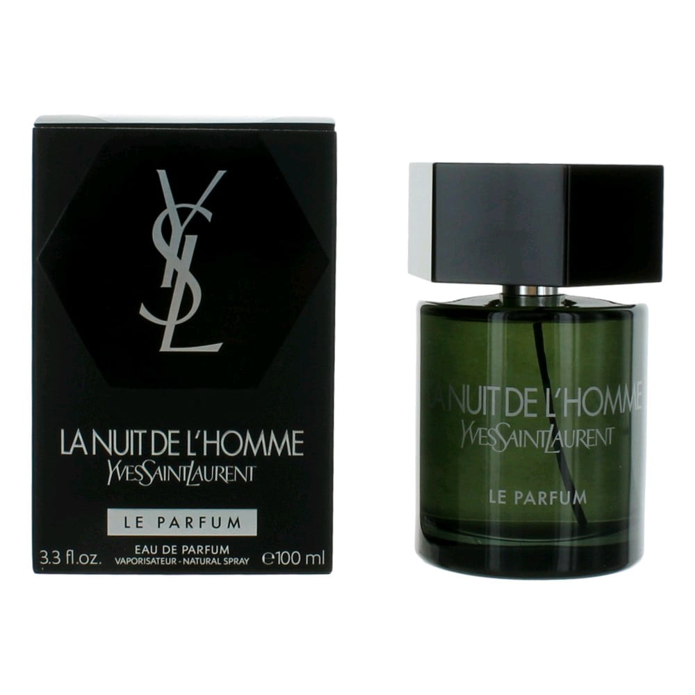 La Nuit De L'Homme Le Parfum by Yves Saint Laurent, 3.3 oz Eau De Parfum  Spray for Men 