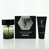 La Nuit De LHomme by Yves Saint Laurent for Men - 2 Pc Gift Set 3.3oz EDT Spray, 1.6oz Shower Gel