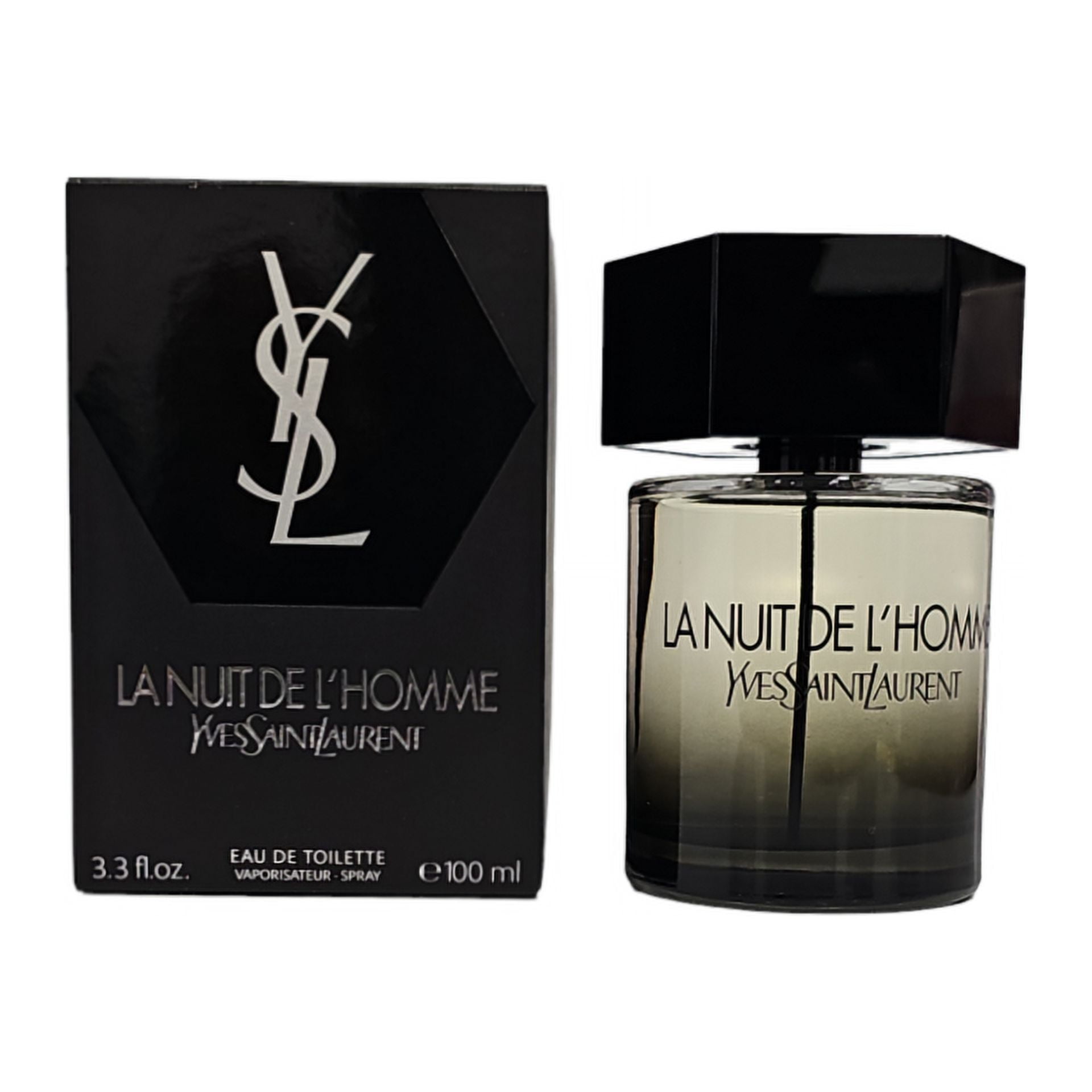 La Nuit de l'Homme by Yves Saint Laurent for Men 3.3 oz Eau de Toilette Spray