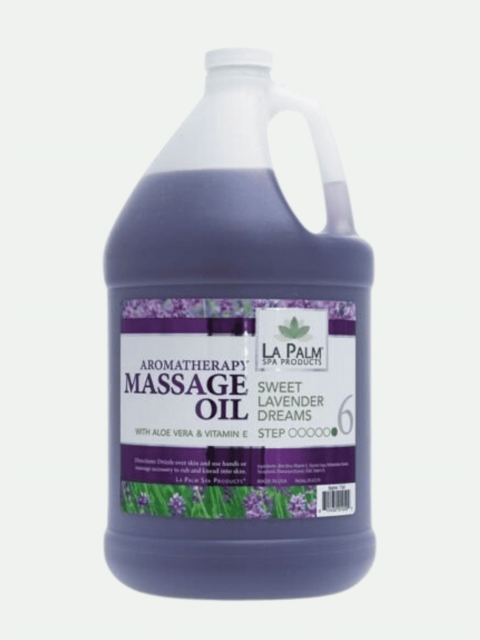La Palm Aromatherapy Massage Oil One Gallon. Sweet Lavender Dreams ...