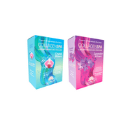 La Palm Collagen Spa 6 Step Manicure/Pedicure Kit Crystal Water + Lavender & Lace