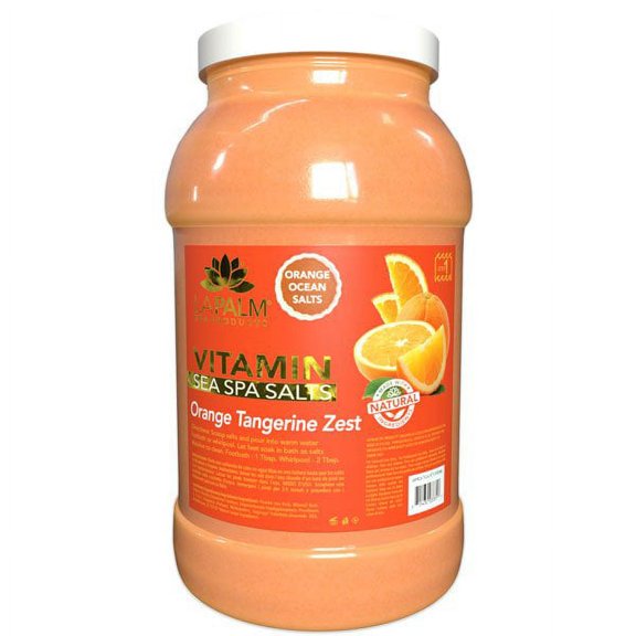 La Palm Sea Spa Salts - Orange Tangerine Zest 1 Gallon