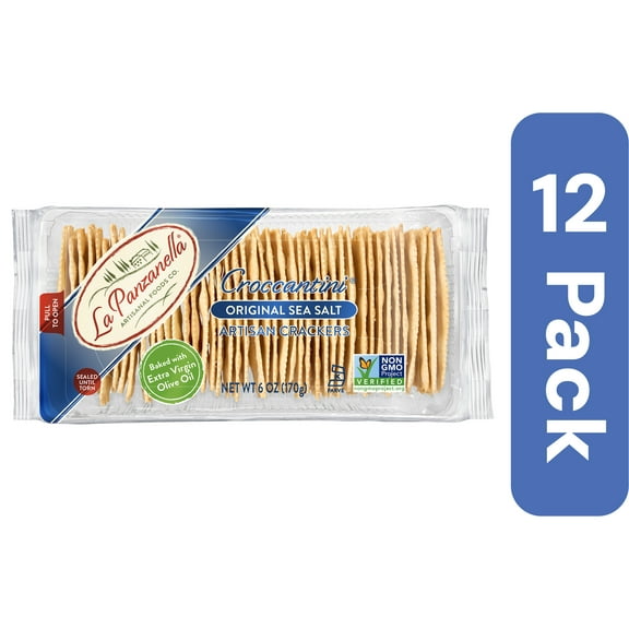 La Panzanella Mini Original Croccantini 6 oz (Pack Of 12)