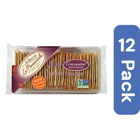 La Panzanella Multigrain Mini Croccantini 6 oz (Pack Of 12)