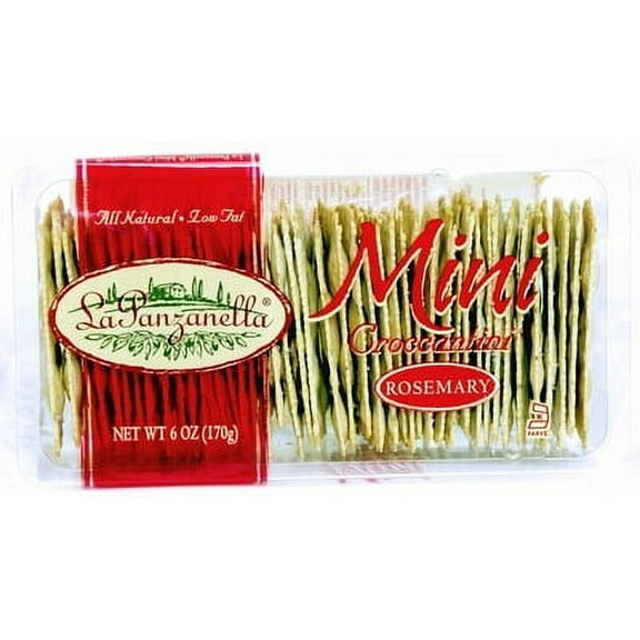 La Panzanella Rosemary Croccantini Mini 3 oz (Pack of 12)