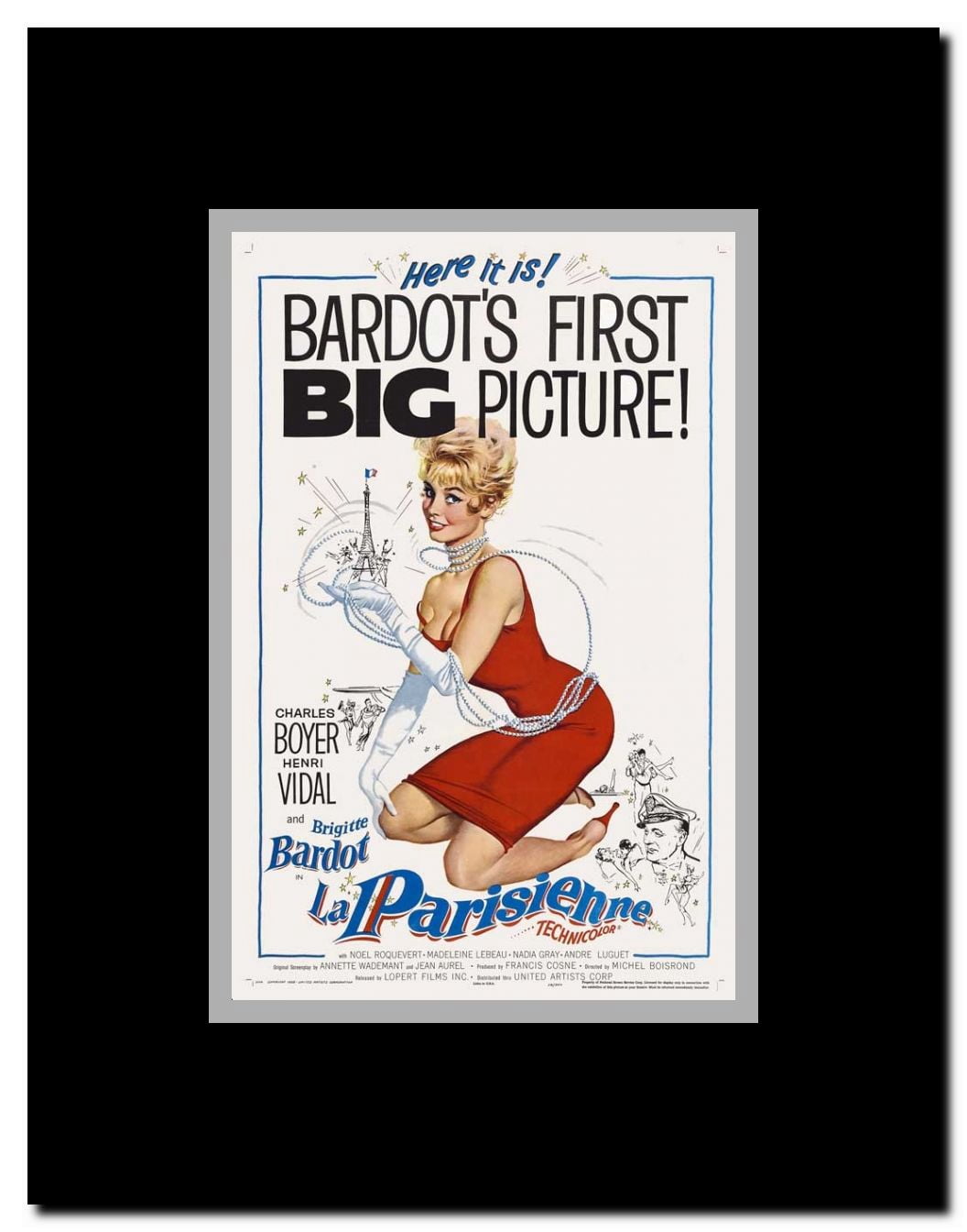 La Parisienne Framed Movie Poster
