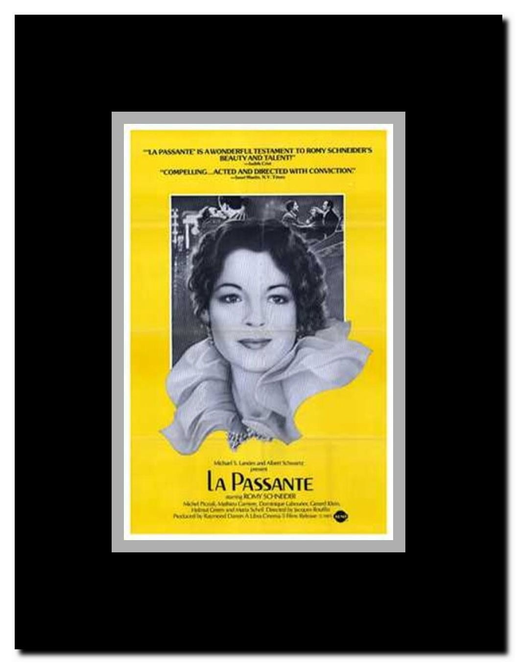 La Passante Framed Movie Poster