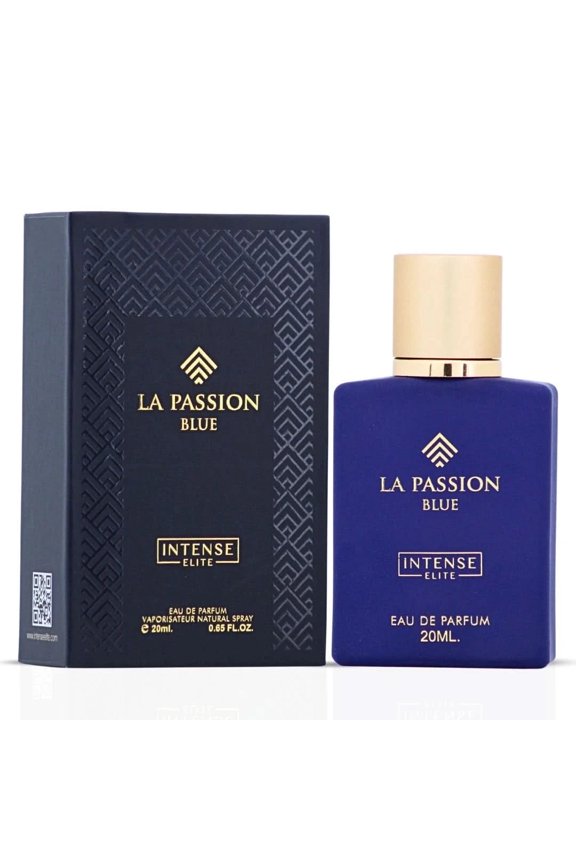 La Passion Blue Eau de Parfum Spray 20ml (0.6 oz) by Intense Elite