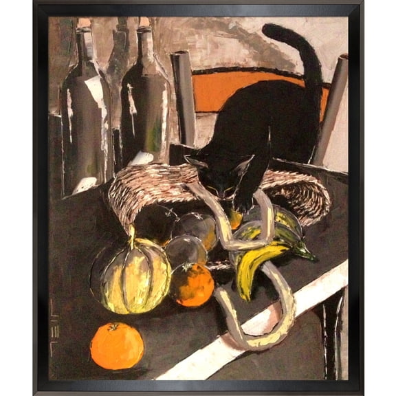 La Pastiche Atelier De Jiel Return from market Framed Fine Art Print