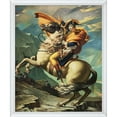 thumbnail image 1 of La Pastiche Jacques-Louis David 'Napoleon Crossing the Alps, 1801' Hand Painted Oil Reproduction, 1 of 5