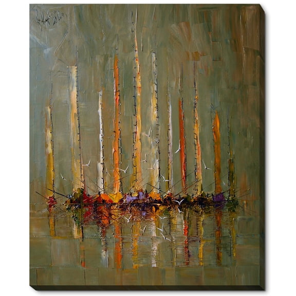 La Pastiche Justyna Kopania 'Boats' Fine Art Print