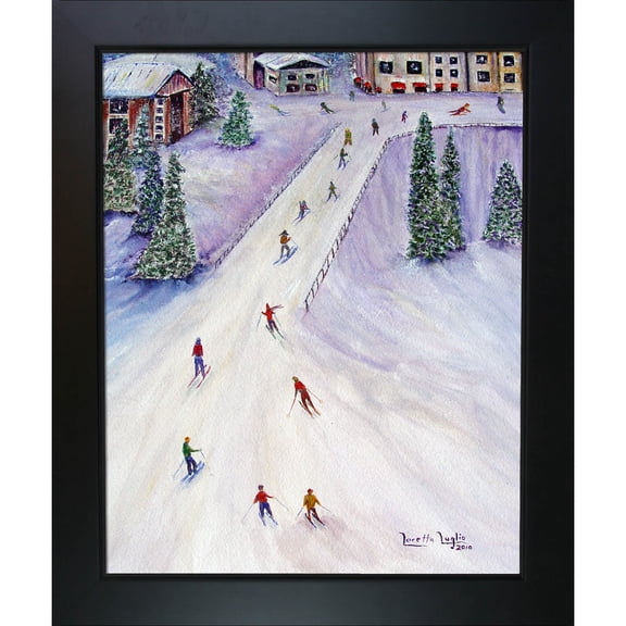 La Pastiche  Loretta Luglio Rush Hour Framed Fine Art Print
