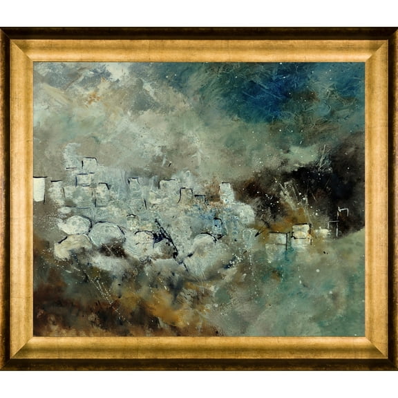 La Pastiche  Pol Ledent 'Abstract 66210101' Framed Fine Art Print