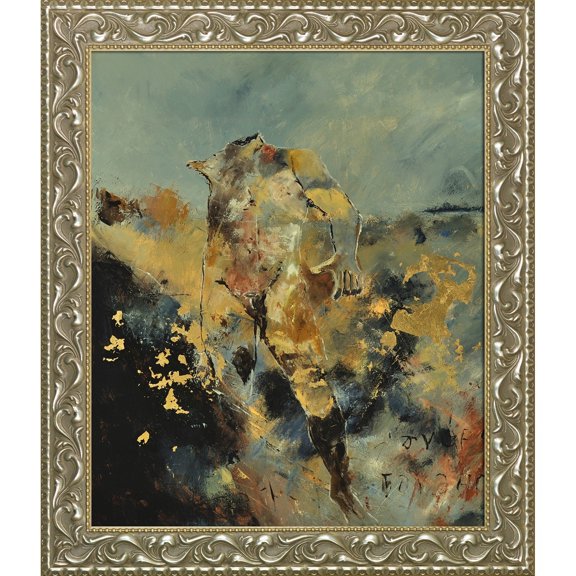 La Pastiche  Pol Ledent 'Abstract 8821015' Framed Fine Art Print