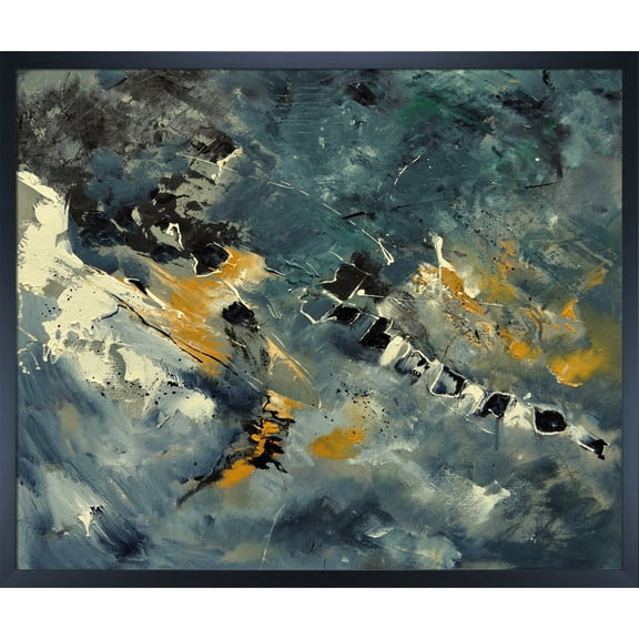 La Pastiche  Pol Ledent 'Abstract 882111' Framed Fine Art Print