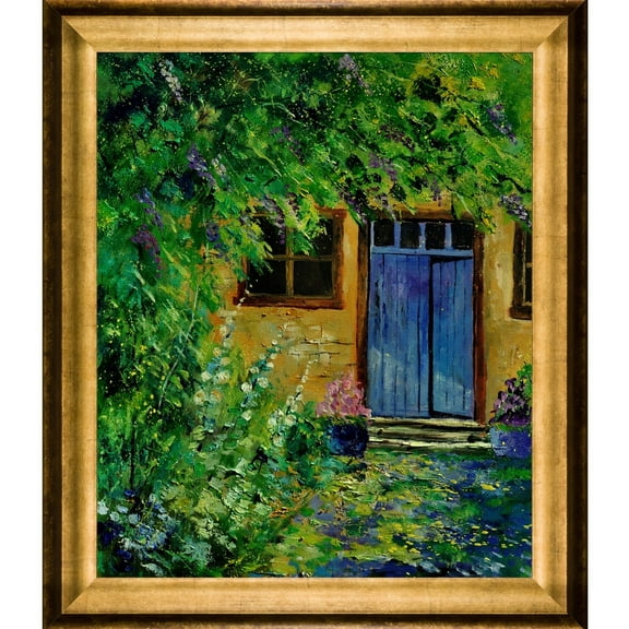 La Pastiche  Pol Ledent 'My Glycine' Framed Fine Art Print