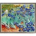 thumbnail image 1 of La Pastiche Vincent Van Gogh 'Irises' Hand Painted Oil Reproduction, 1 of 4