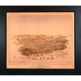 thumbnail image 1 of La Pastiche  Vintage Collection 'San Francisco' Framed High Quality Print on Canvas, 1 of 5