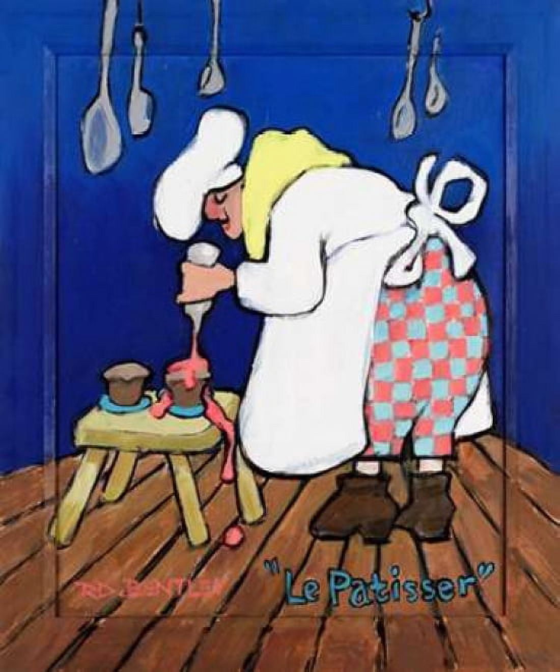 La Patisser Canvas Art - Robert Dewar Bentley (20 x 24)