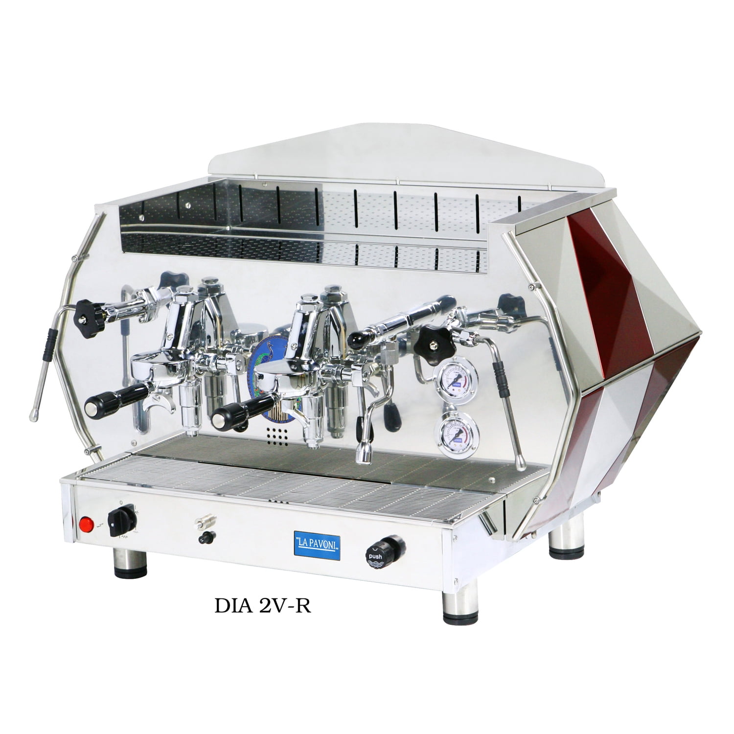 La Pavoni Commercial 2 Group Volumetric Commercial Espresso Machine