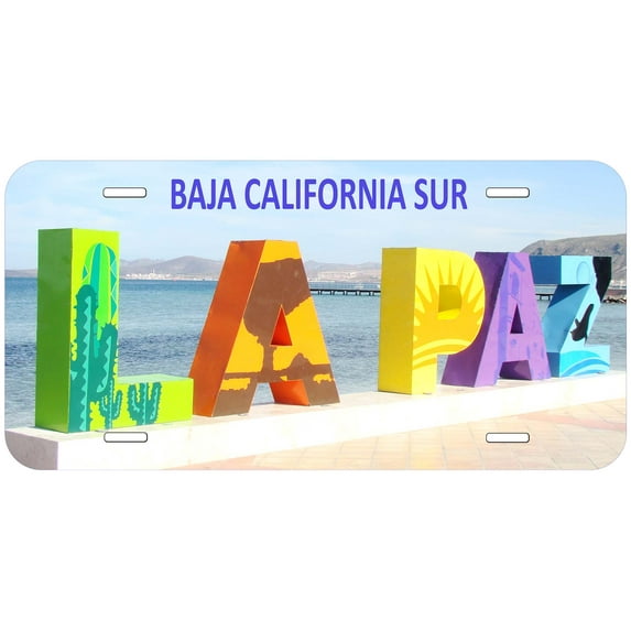 La Paz Baja California Sur TAG01 Mexico Novelty Car License Plate