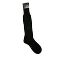thumbnail image 1 of La Perla Men's Black 100% Cotton Long Sock (13.5), 1 of 1