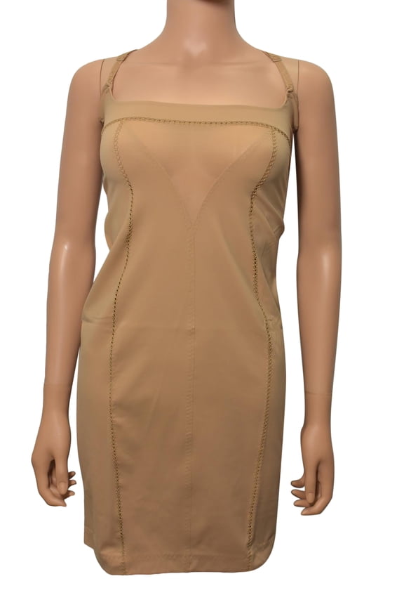 Nude Lycra Shape Wear Slip (36)