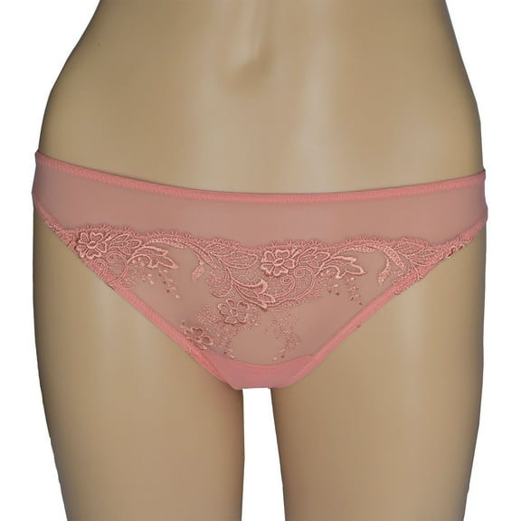 La Perla Studio Women's Pink Lace Thong Panty (S)