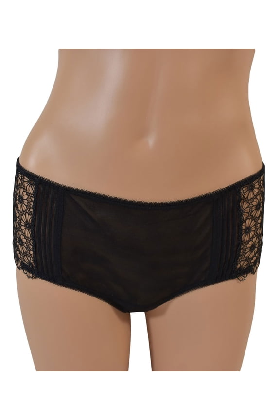 Women's Black Lace Panty (4/L)
