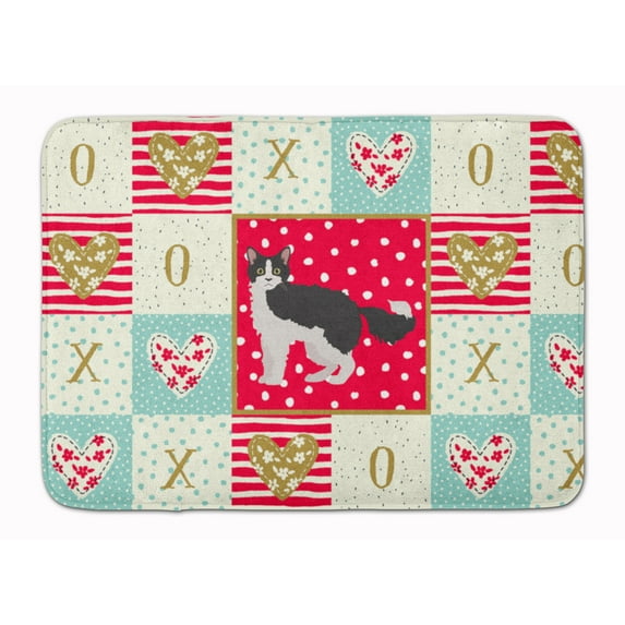La Perm #1 Cat Love Machine Washable Memory Foam Mat