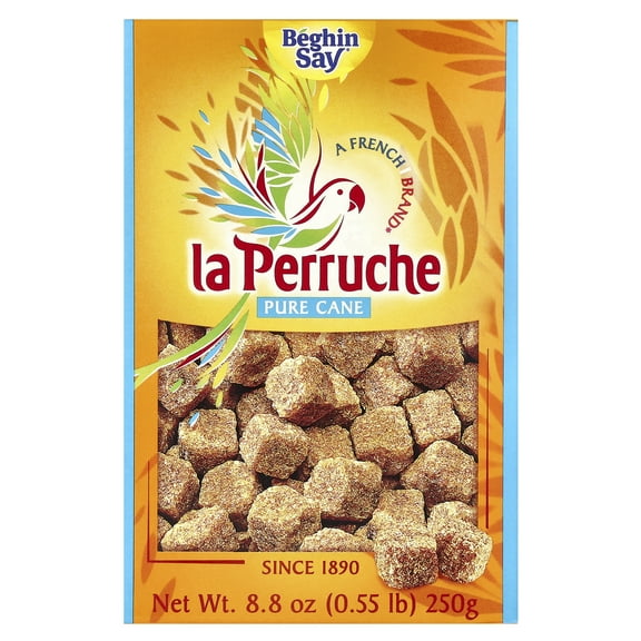 La Perruche Pure Cane Rough Sugar Cubes, 8.8 oz (250 g)