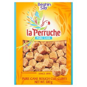La Perruche Rough Cut Brown Sugar Cubes 500g