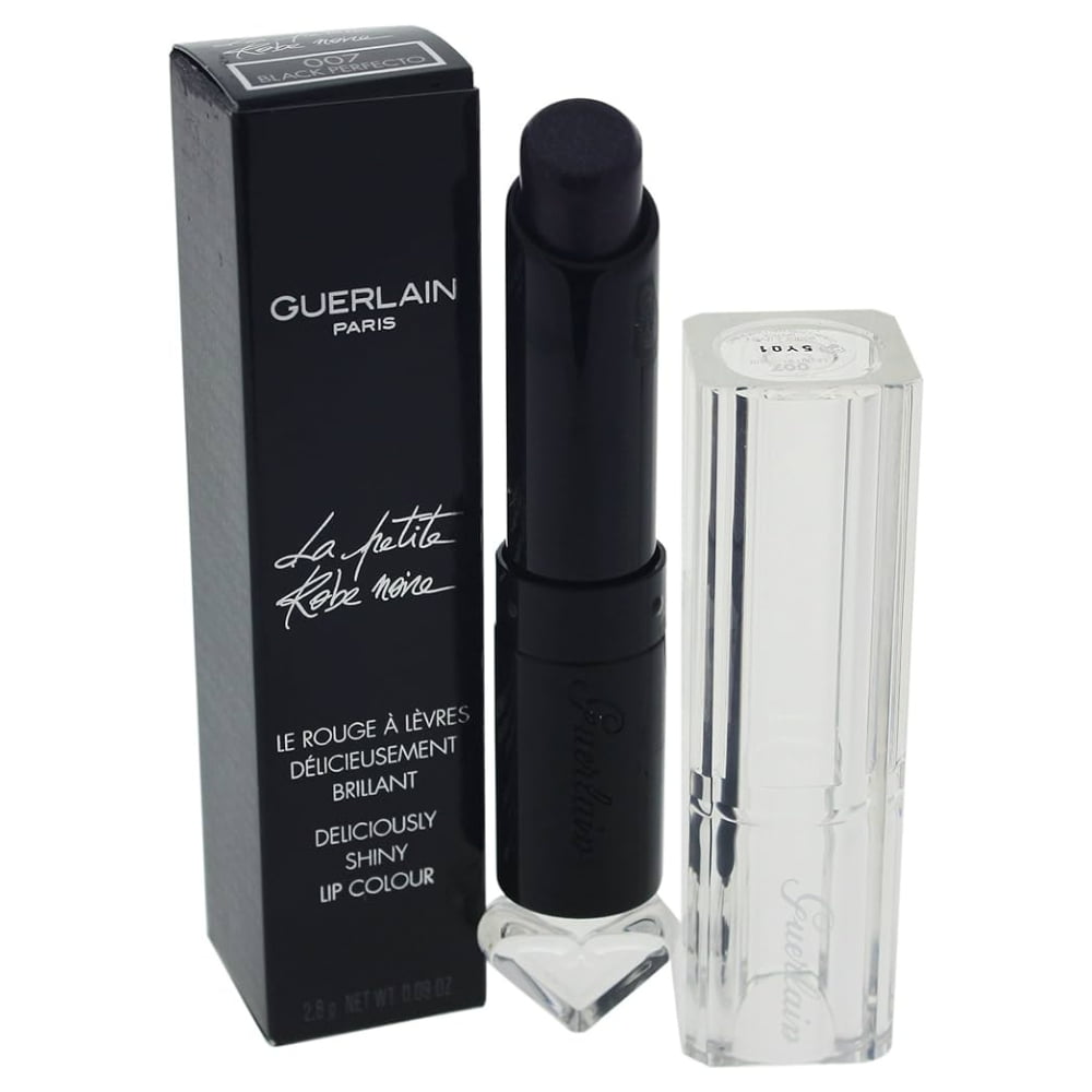 La Petite Robe Noire Deliciously Shiny Lip Colour 007 Black Perfecto 0.09 Oz 2.8g for Women b