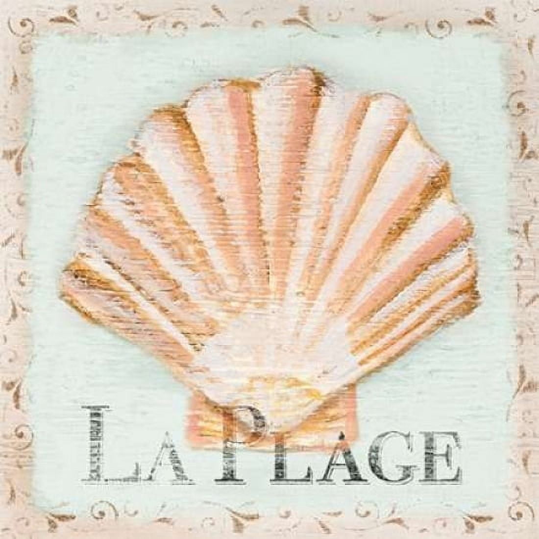 La Plage Canvas Art - Tiffany Hakimipour (24 x 24)